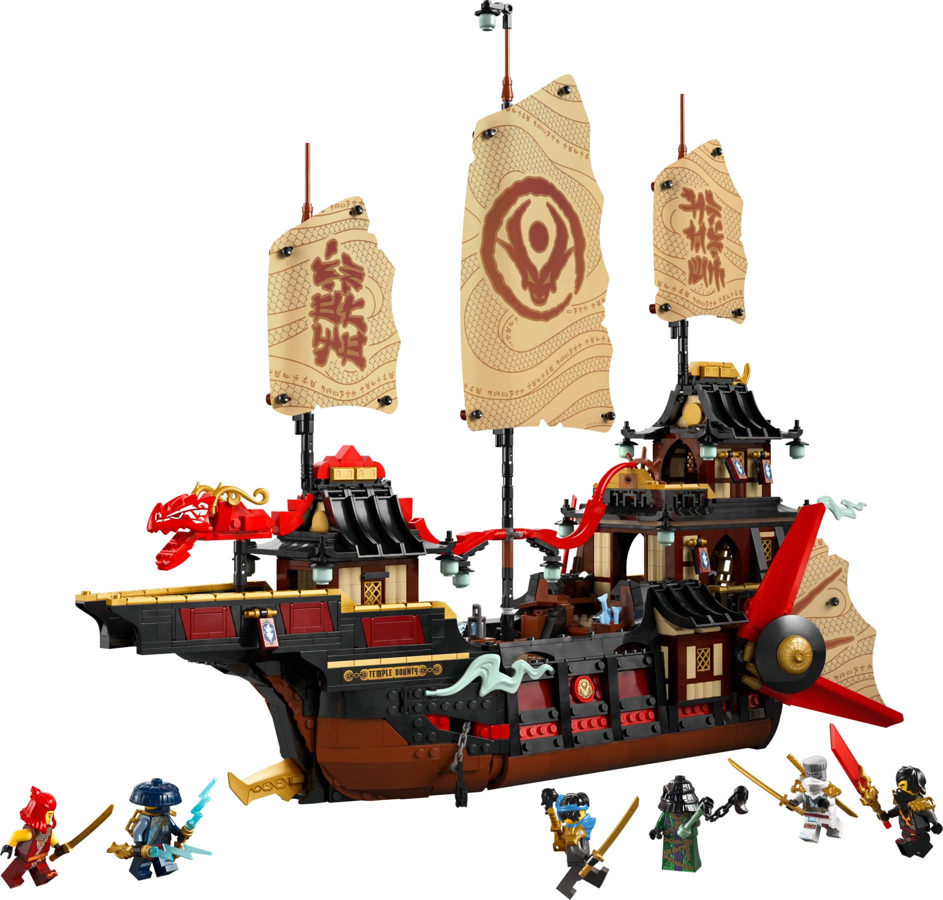 The Temple Bounty LEGO set (#71848-1)