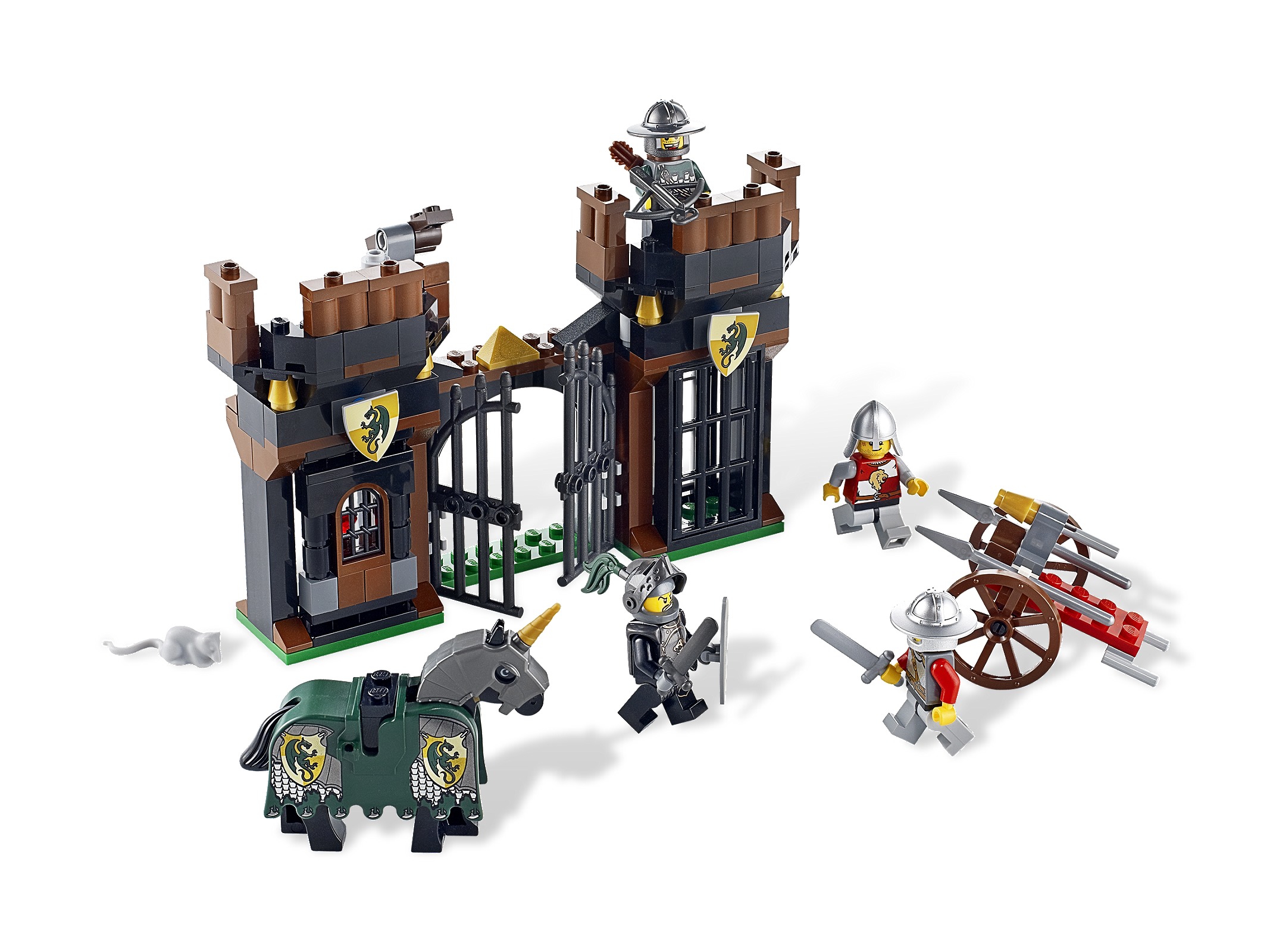Escape from Dragon's Prison LEGO Kingdoms set (#7187-1, 2011)