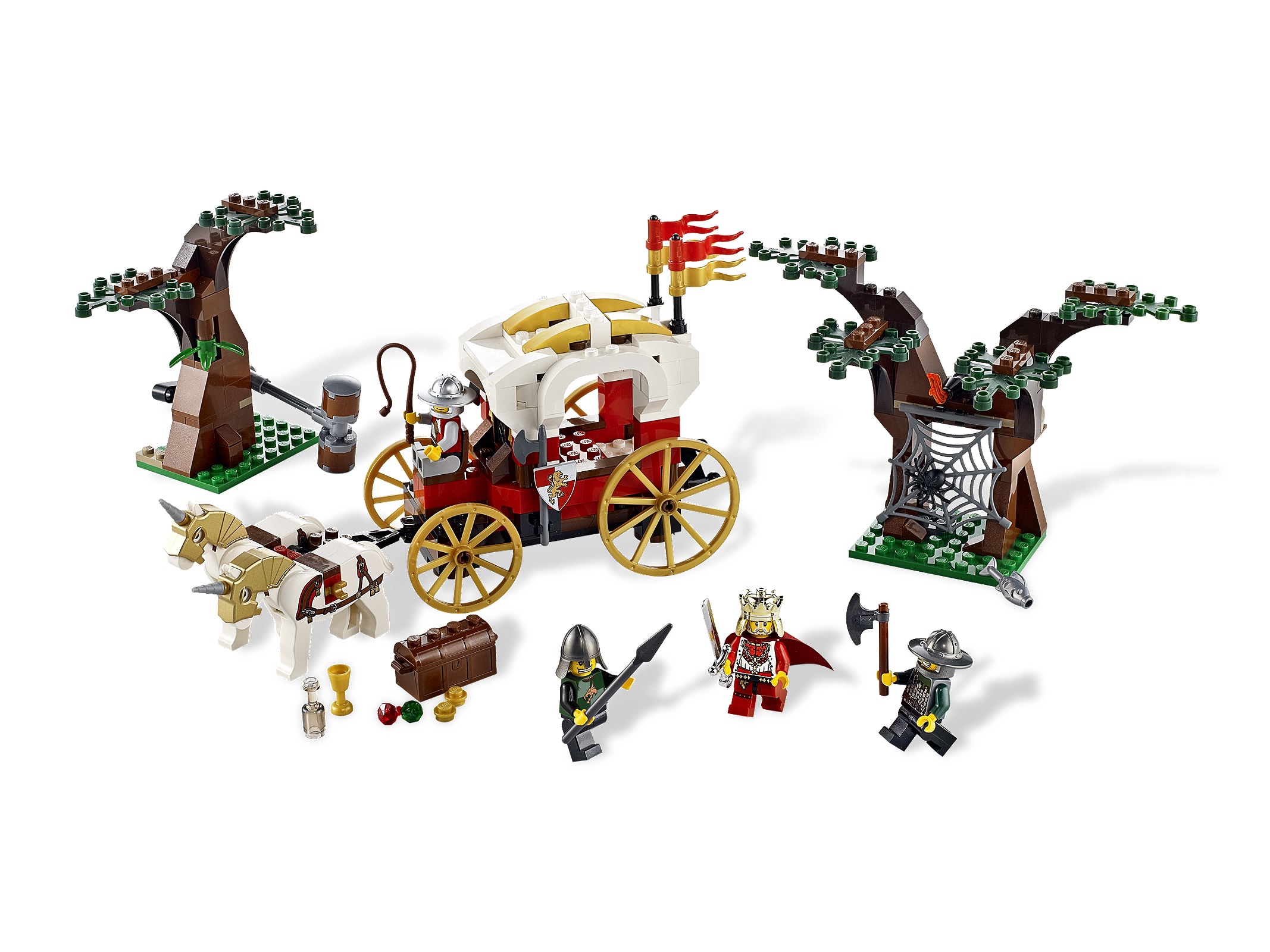 King's Carriage Ambush LEGO Kingdoms set (#7188-1, 2011)