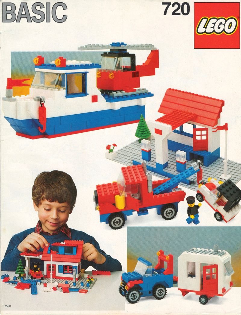 Basic Building Set LEGO Basic set (#720-1, 1985)