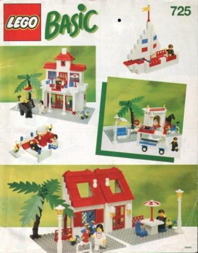Basic Building Set LEGO Basic set (#725-1, 1990)