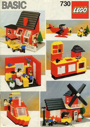 Basic Building Set LEGO Basic set (#730-2, 1985)