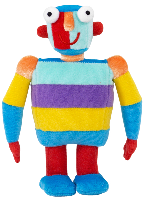 Stripy Plush Mini LEGO Plush Toys set (#7462-1, 2003)
