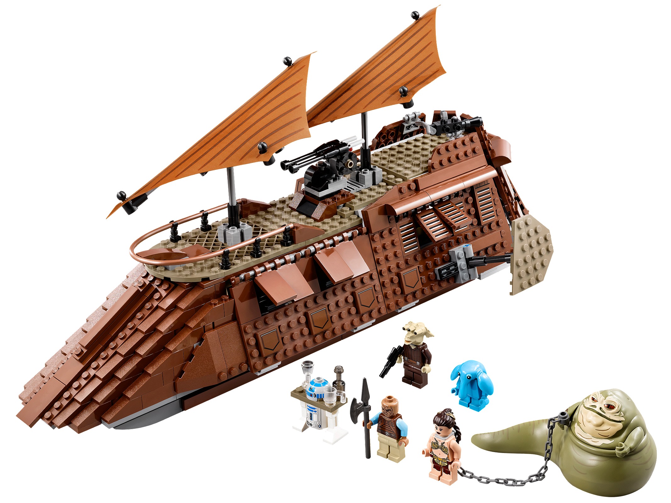 Jabba's Sail Barge LEGO set (#75020-1, 2013)