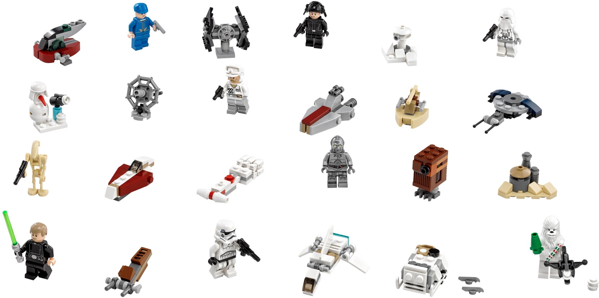 Star Wars Advent Calendar 2016 LEGO set (#75146-1)