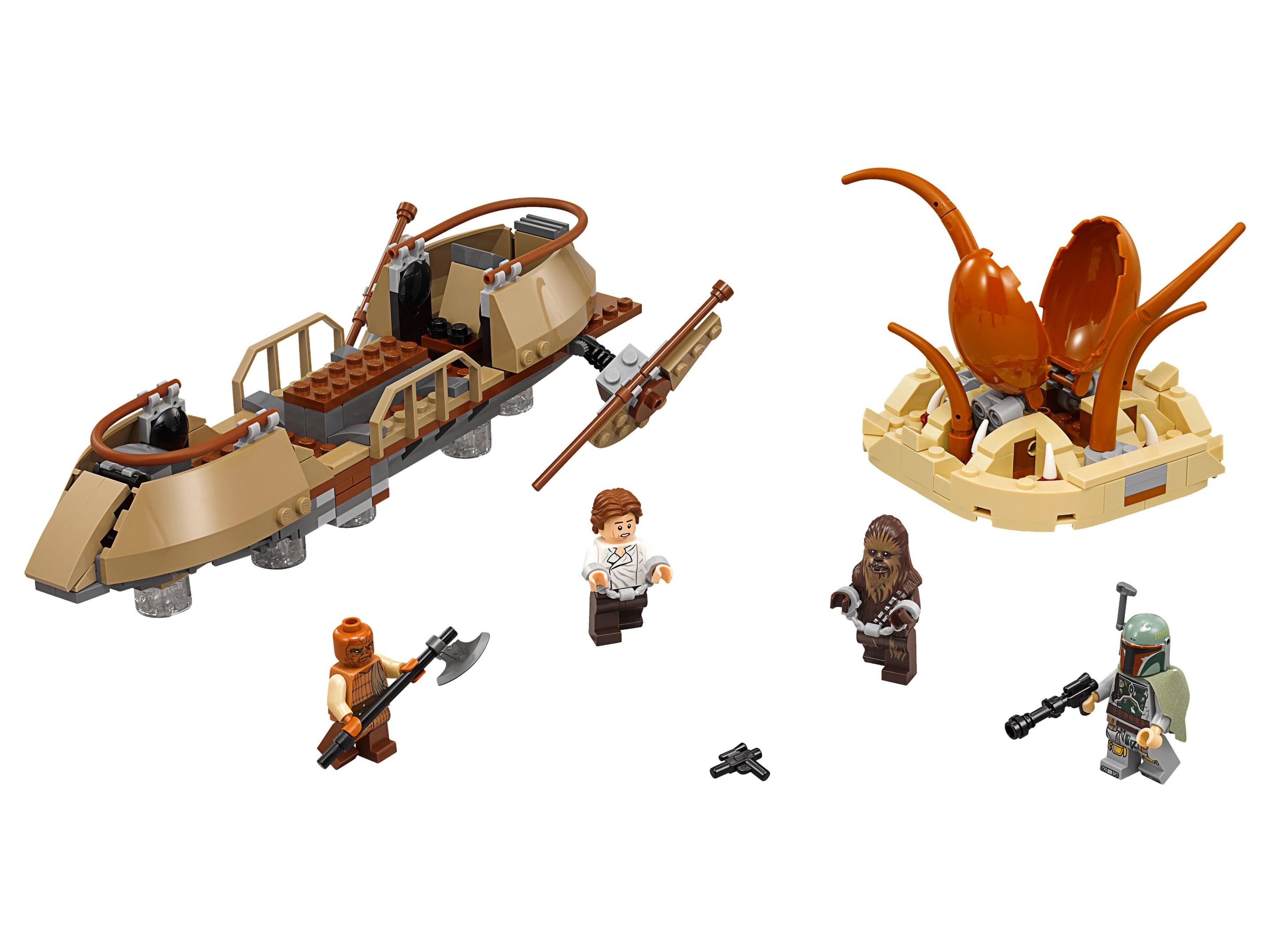 Desert Skiff Escape LEGO Star Wars set (#75174-1, 2017)