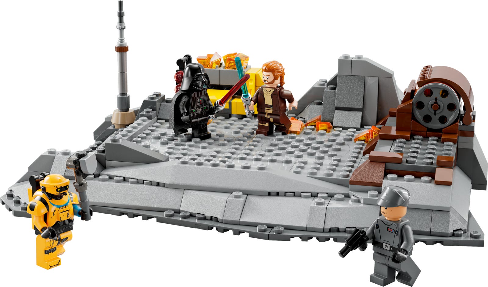 Obi-Wan Kenobi vs. Darth Vader LEGO Star Wars set (#75334-1, 2022)
