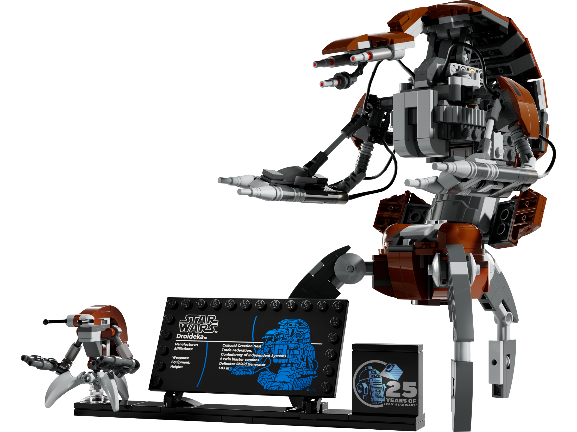 Droideka LEGO Star Wars set (#75381-1, 2024)