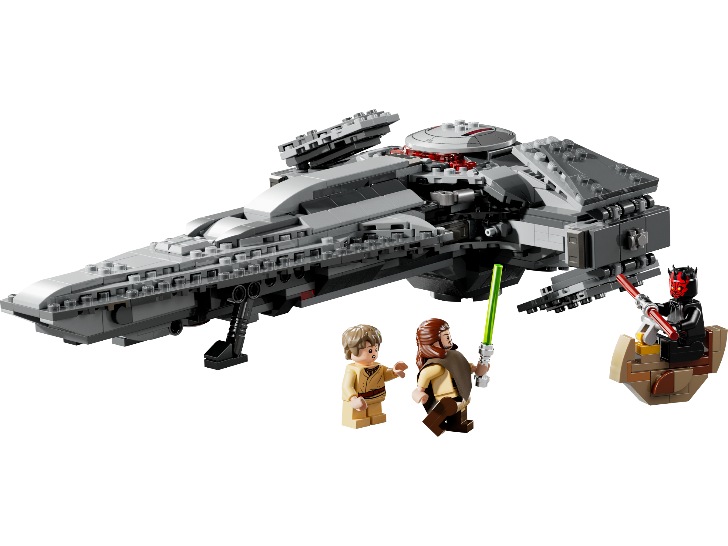 Darth Maul's Sith Infiltrator LEGO Star Wars set (#75383-1, 2024)