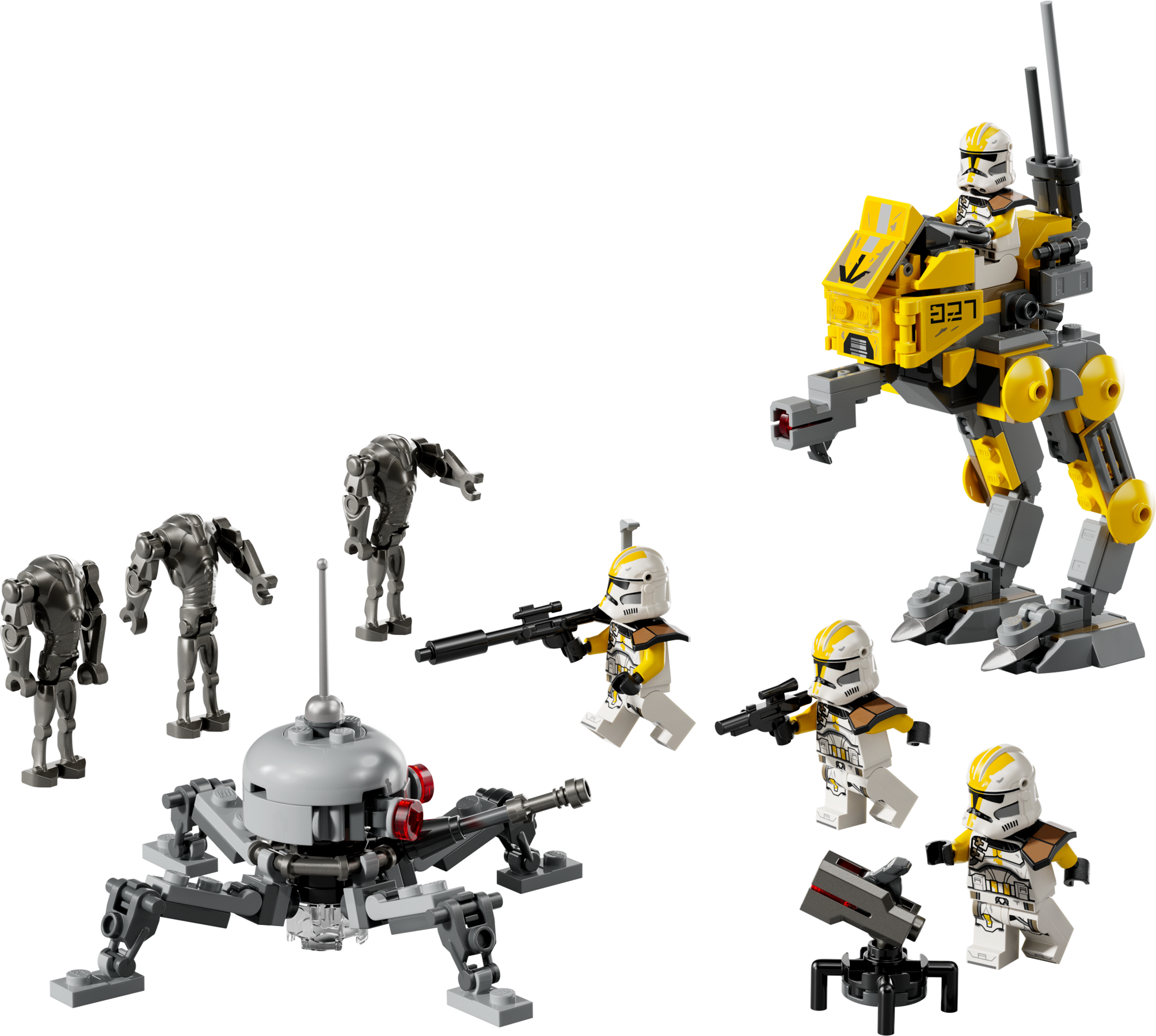 327th Star Corps Clone Troopers Battle Pack LEGO Star Wars set (#75431-1, 2025)