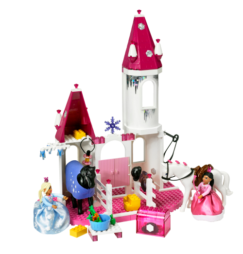 Winter Royal Stables LEGO set (#7581-1, 2007)