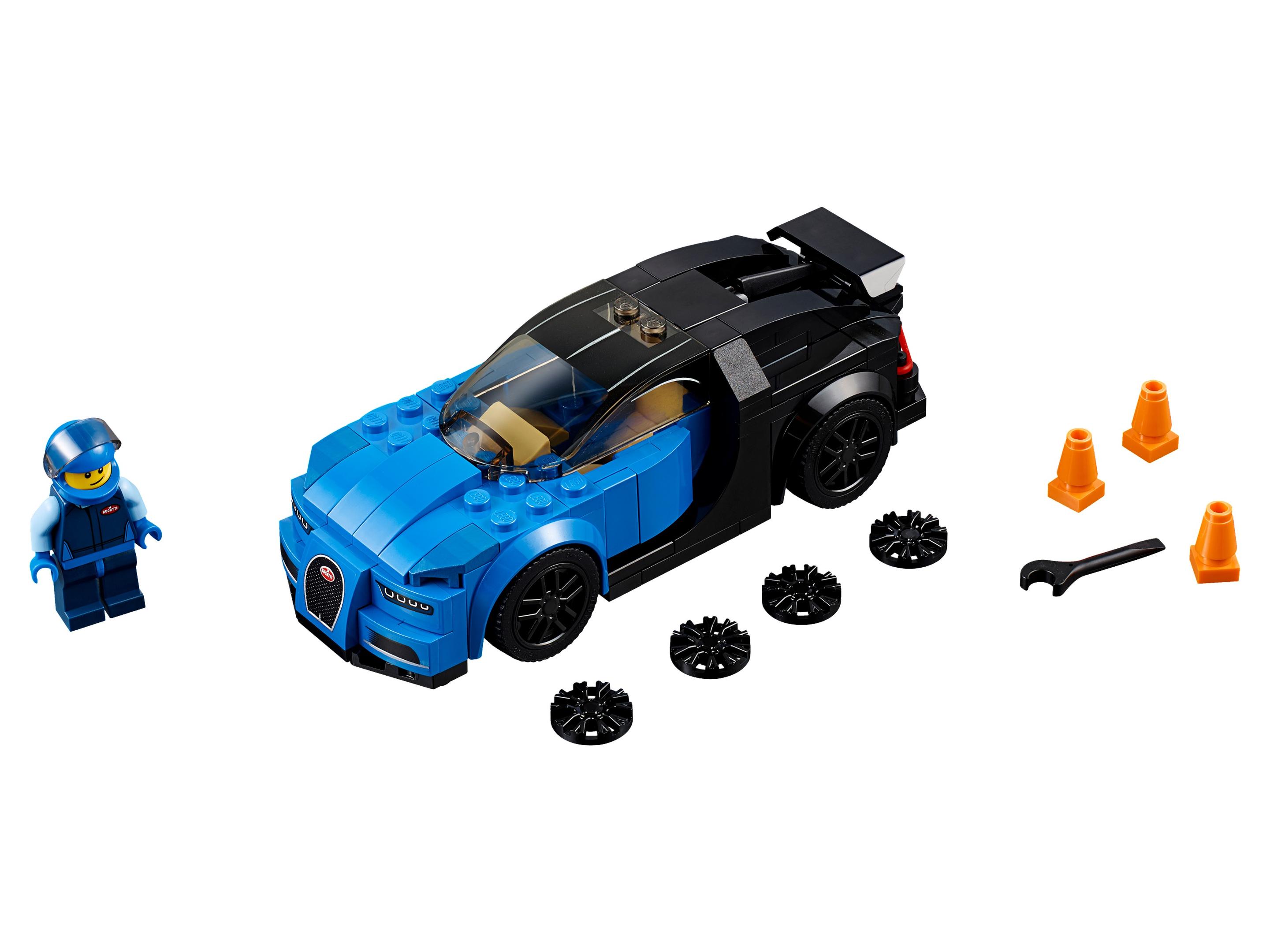Bugatti Chiron LEGO Speed Champions set (#75878-1, 2017)