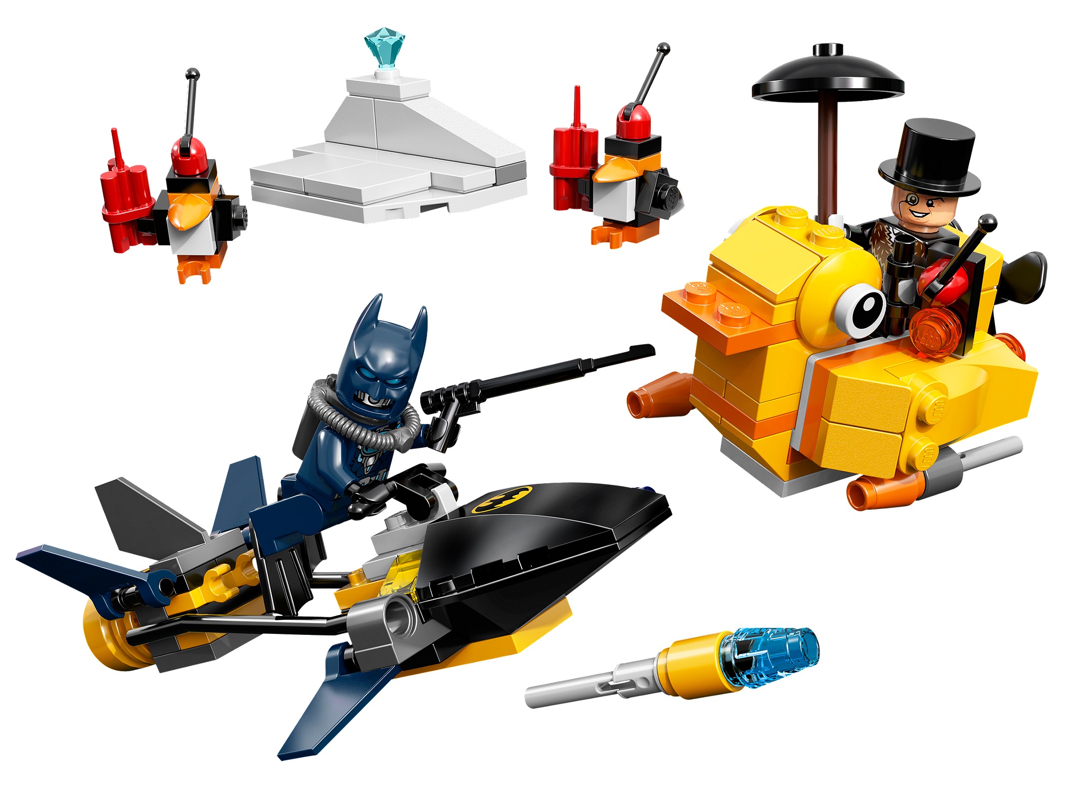 Batman: The Penguin Face off LEGO Batman set (#76010-1, 2014)