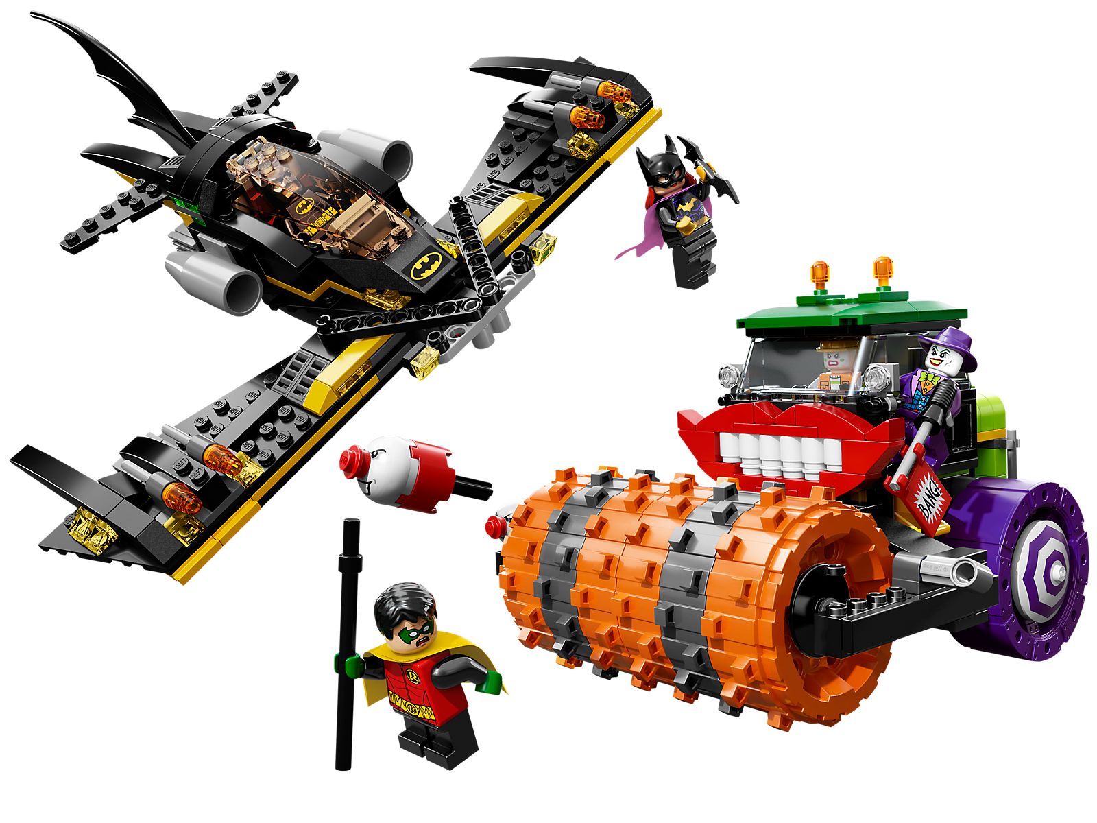 Batman: The Joker Steam Roller LEGO Batman set (#76013-1, 2014)