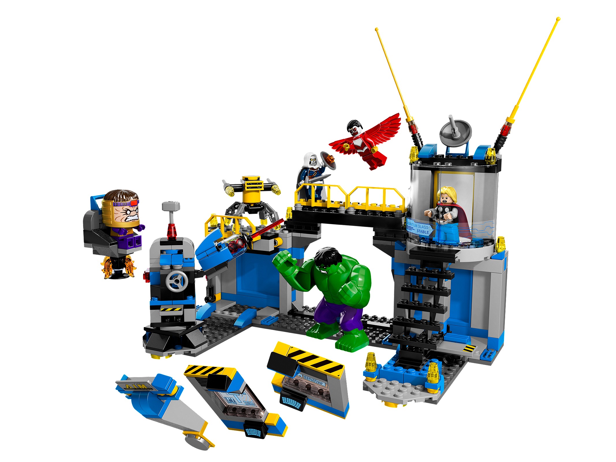 Hulk Lab Smash LEGO set (#76018-1)