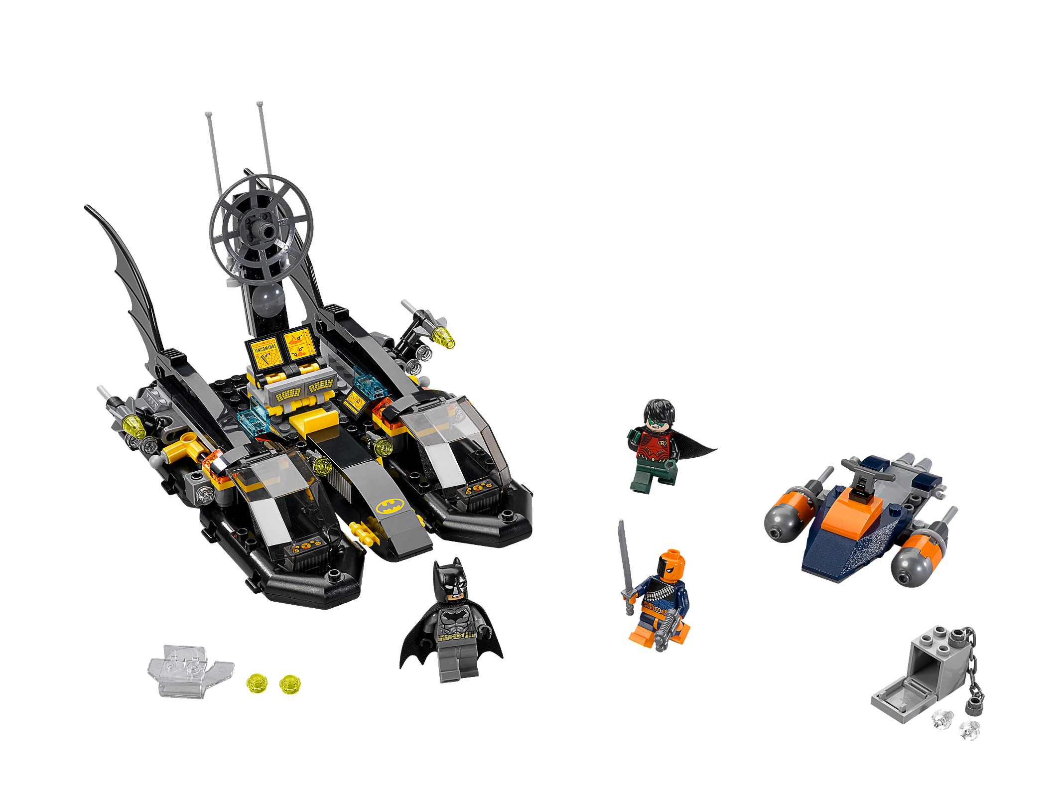Batboat Harbor Pursuit LEGO Batman set (#76034-1, 2015)