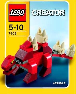 Stegosaurus LEGO Creator set (#7605-1, 2006)
