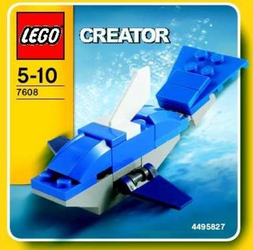 Dolphin LEGO Creator set (#7608-1, 2006)