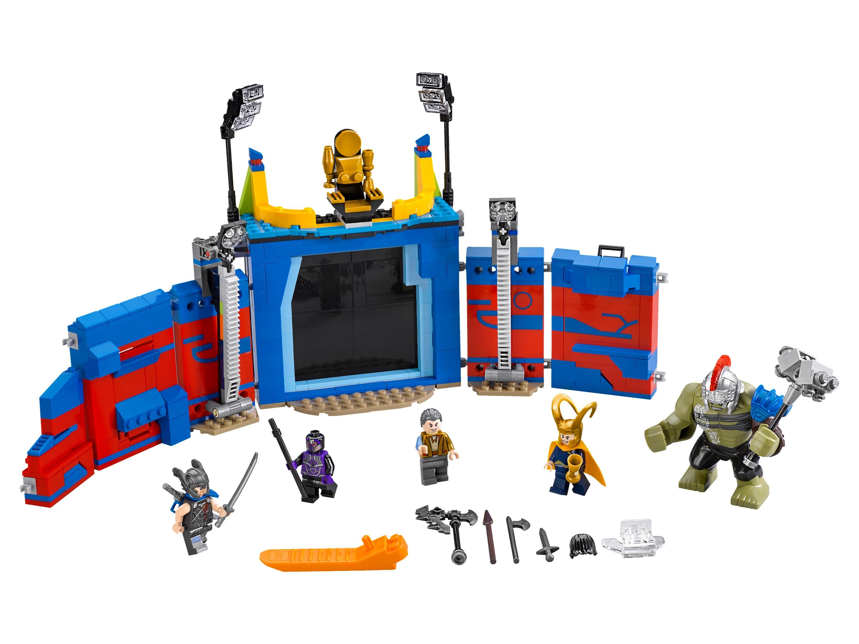 Thor vs. Hulk: Arena Clash LEGO set (#76088-1)
