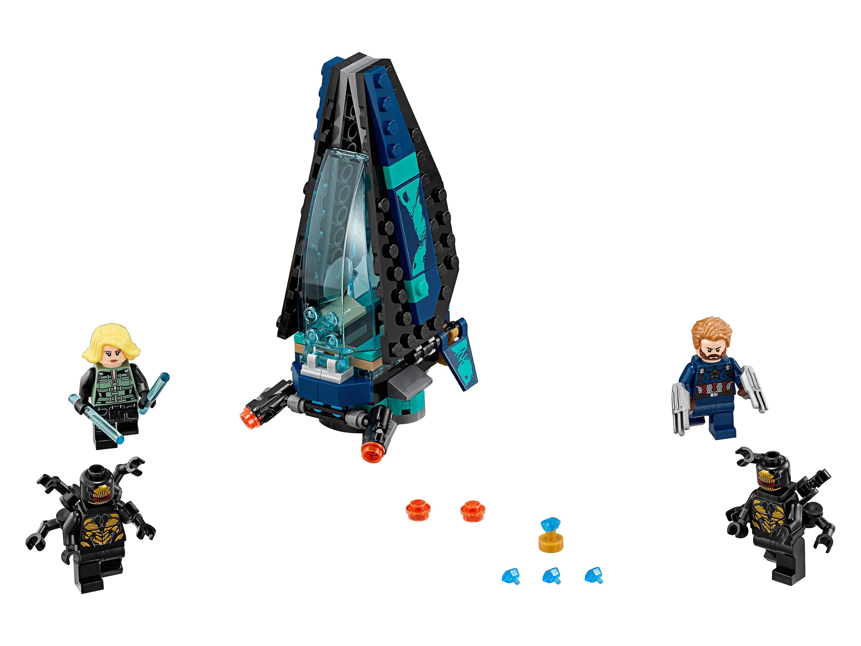 Outrider Dropship Attack LEGO Avengers set (#76101-1, 2018)