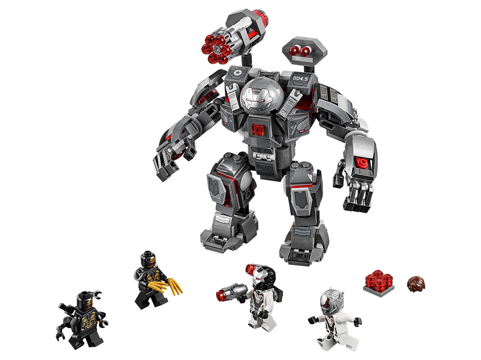 War Machine Buster LEGO Avengers set (#76124-1, 2019)