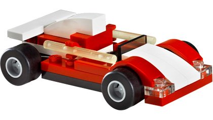Track Racer LEGO Racers set (#7613-1, 2008)