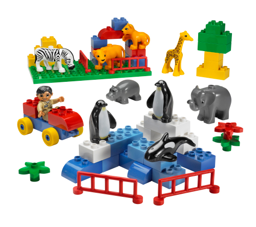 Fun Zoo LEGO Basic Set set (#7618-1, 2009)