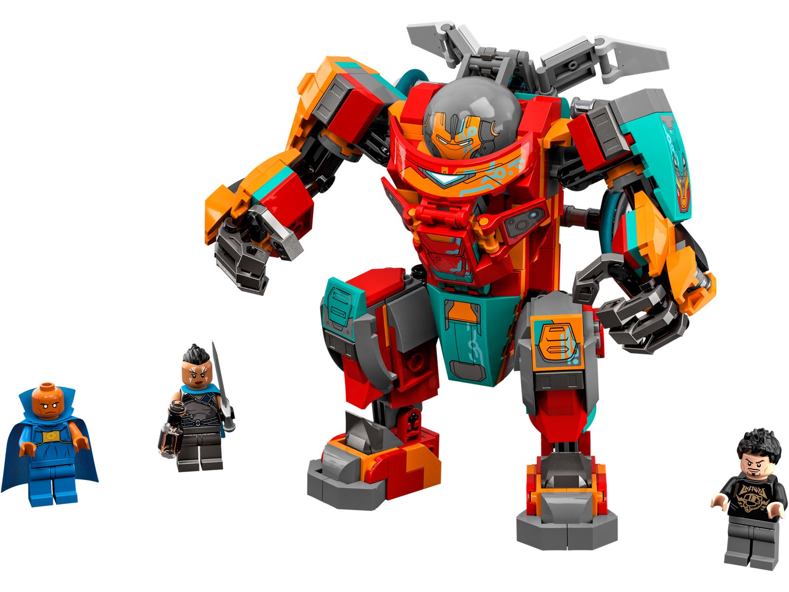 Tony Stark's Sakaarian Iron Man LEGO set (#76194-1)