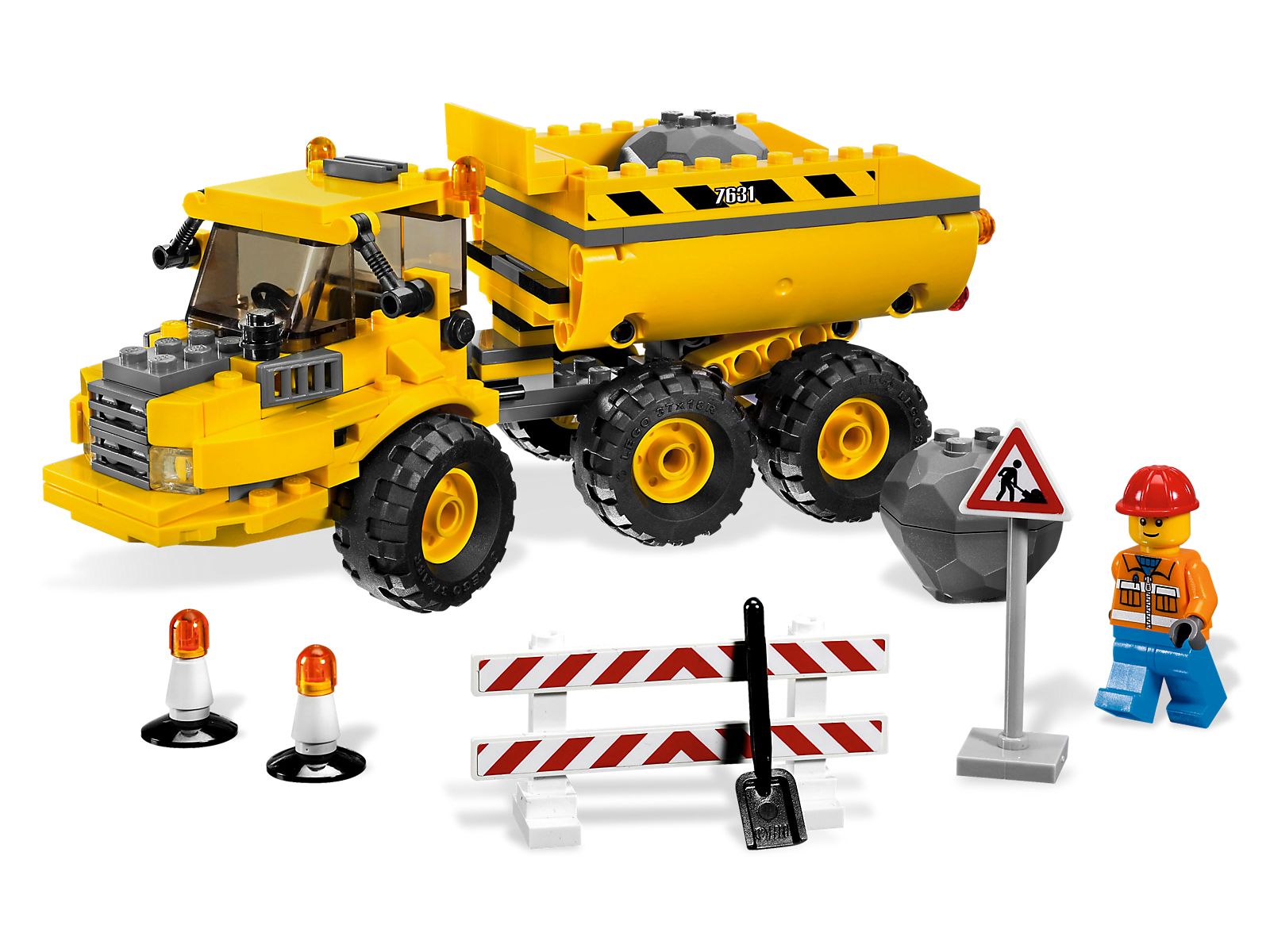 Dump Truck LEGO set (#7631-1, 2009)