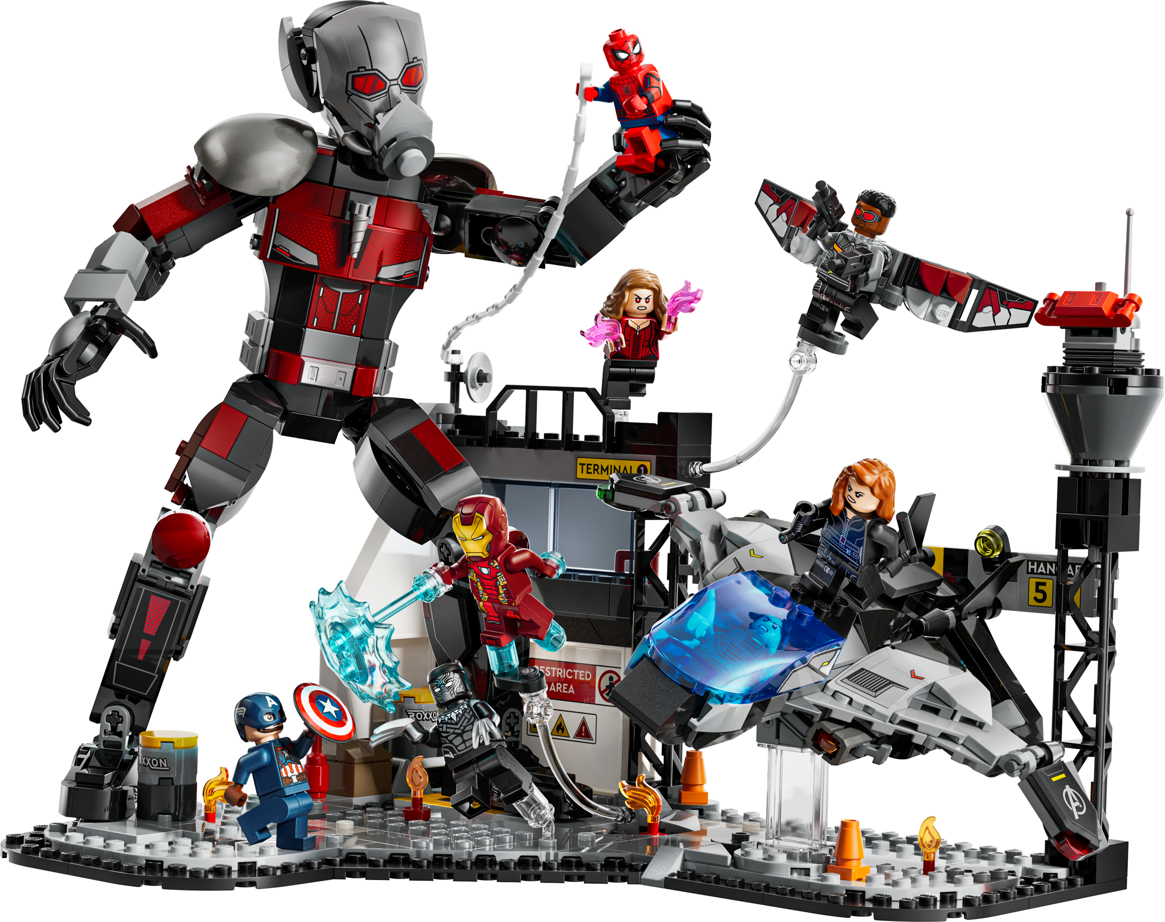 Captain America: Civil War Battle LEGO set (#76314-1)