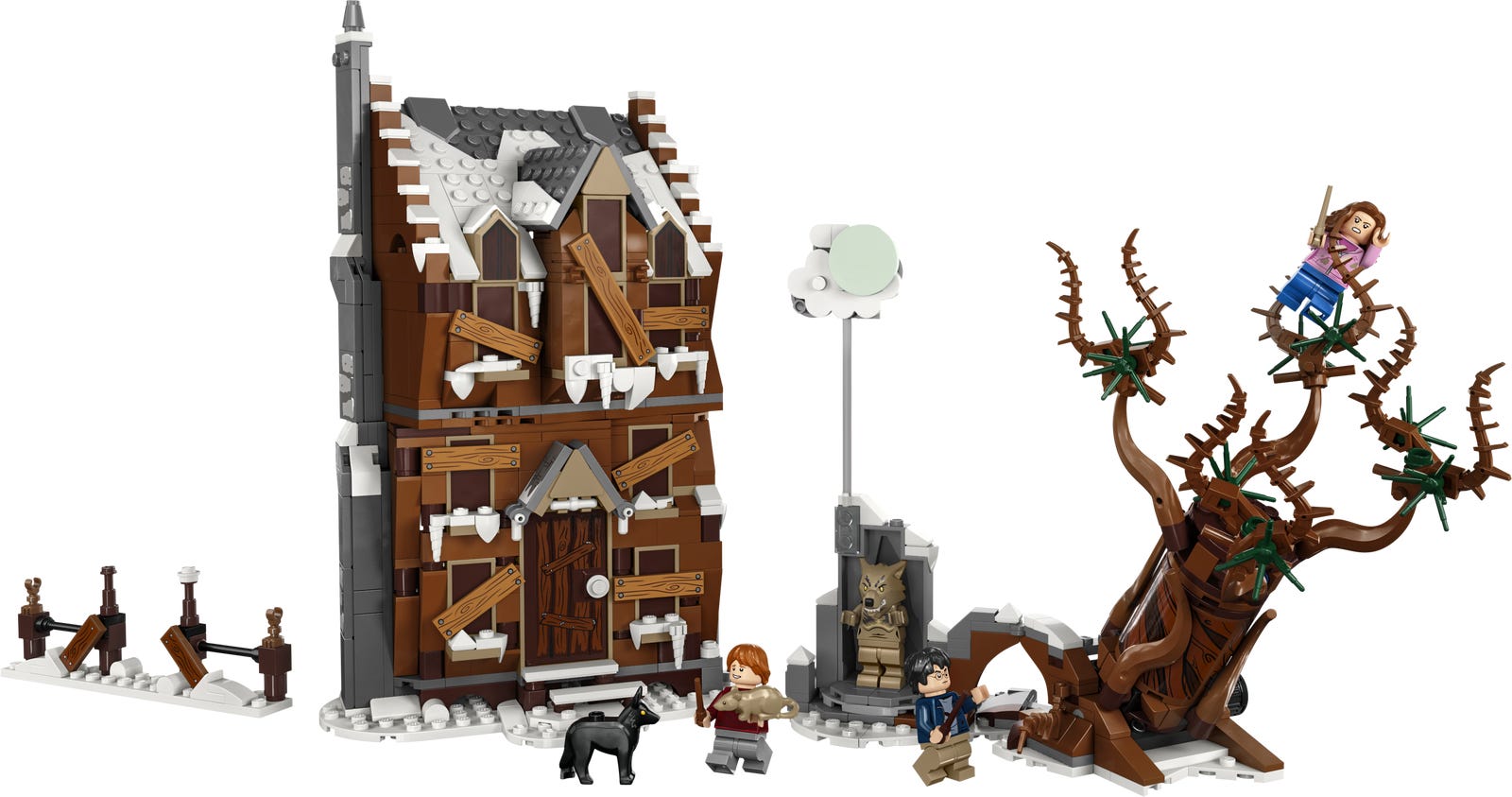 The Shrieking Shack & Whomping Willow LEGO Harry Potter set (#76407-1, 2022)