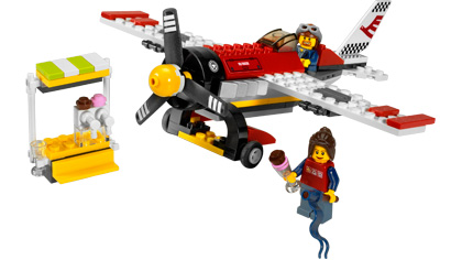 Air Show Plane LEGO set (#7643-1, 2009)