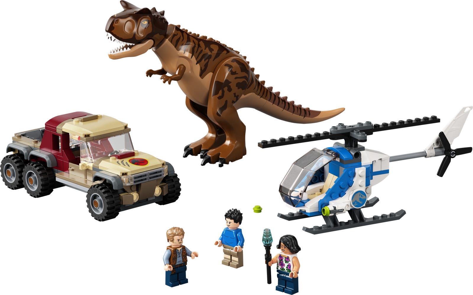 Carnotaurus Dinosaur Chase LEGO Jurassic World set (#76941-1, 2021)