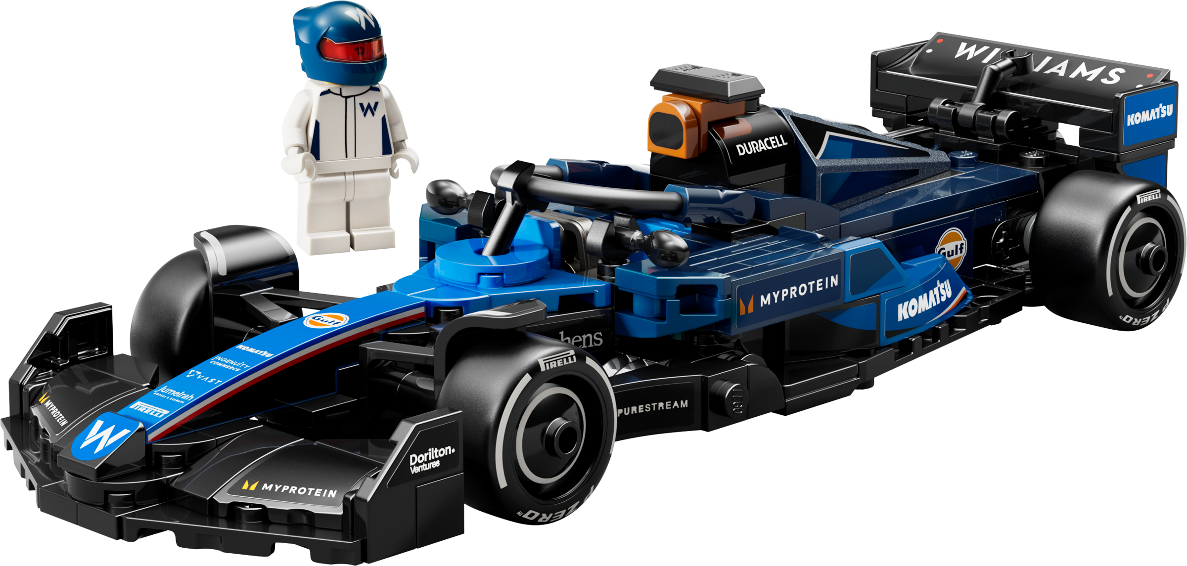 Williams Racing FW46 F1 Race Car LEGO Speed Champions set (#77249-1, 2025)