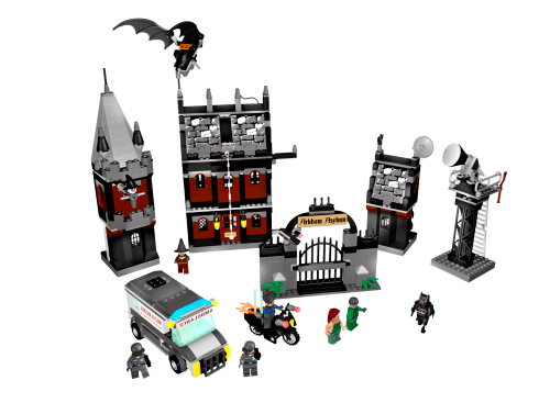 Arkham Asylum LEGO set (#7785-1, 2006)