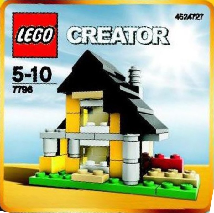 House LEGO set (#7796-1, 2008)