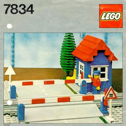 Level Crossing Manual LEGO set (#7834-1)