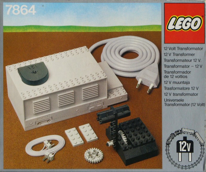 Transformer / Controller 12V LEGO 12V set (#7864-1, 1980)