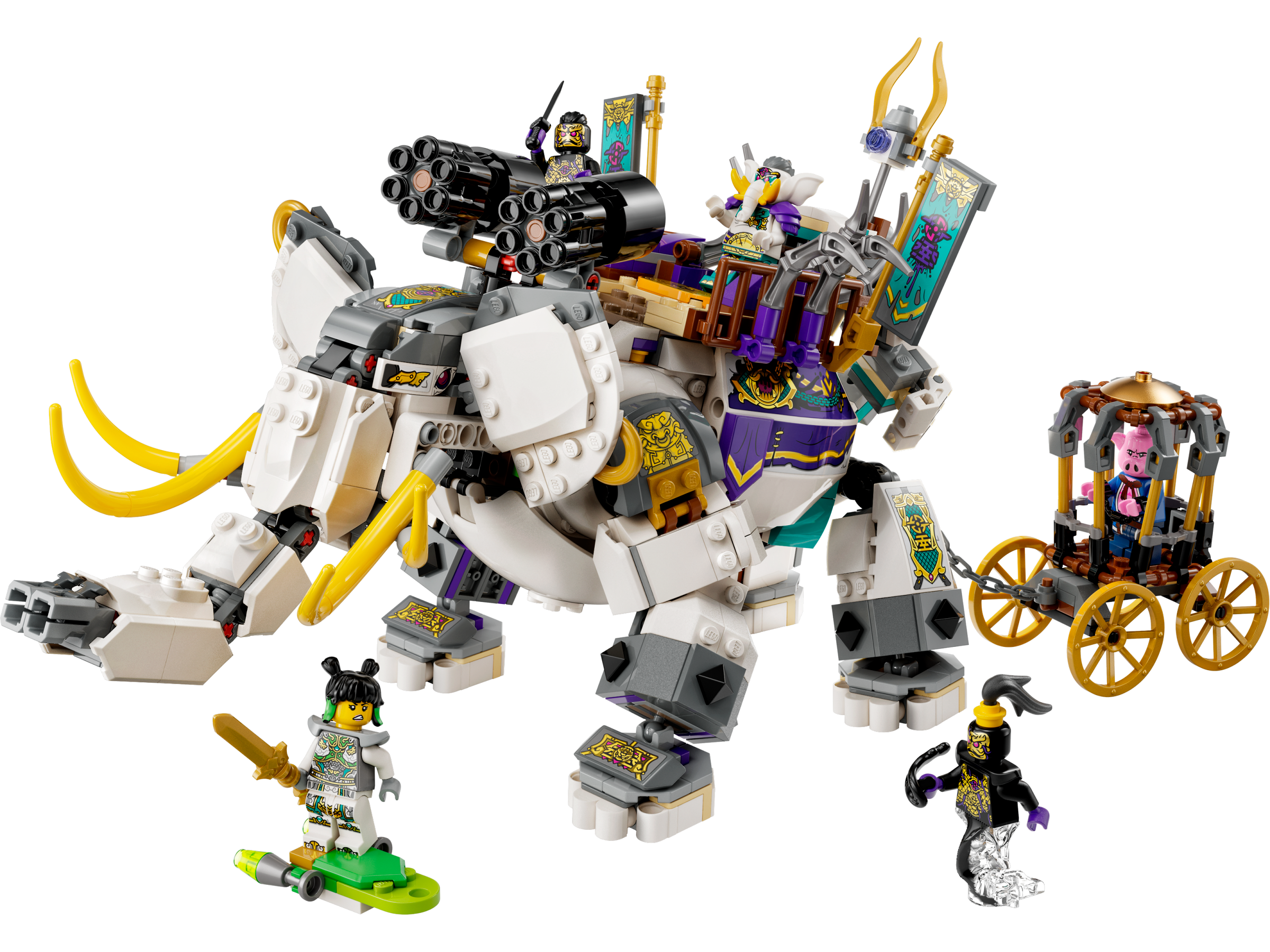 Yellow Tusk Elephant LEGO set (#80043-1)