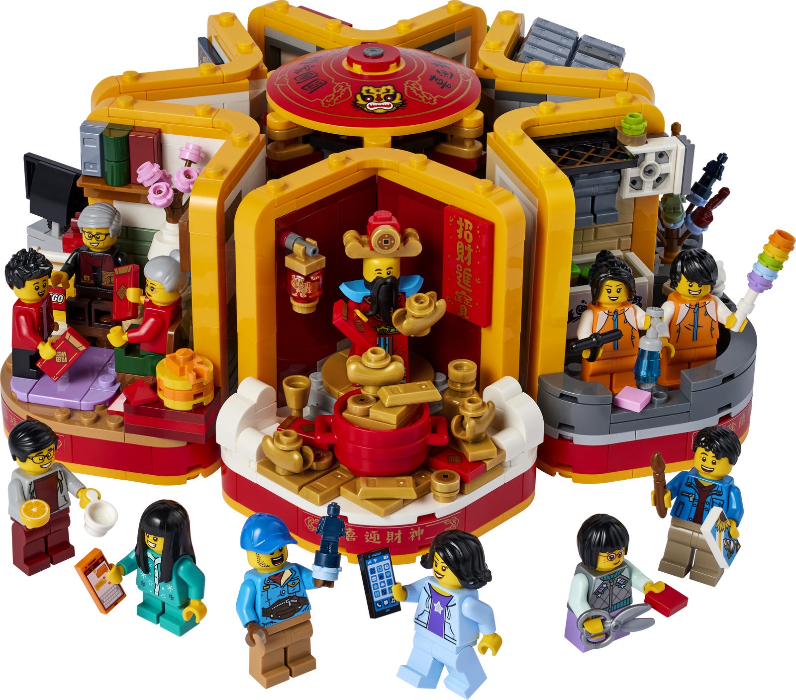 Lunar New Year Traditions LEGO set (#80108-1, 2021)