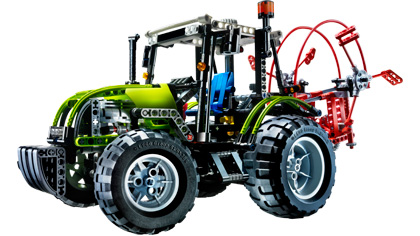 Tractor LEGO set (#8284-1, 2006)