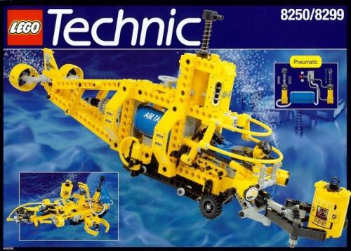 Search Sub [with CD] LEGO Technic set (#8299-1, 1997)