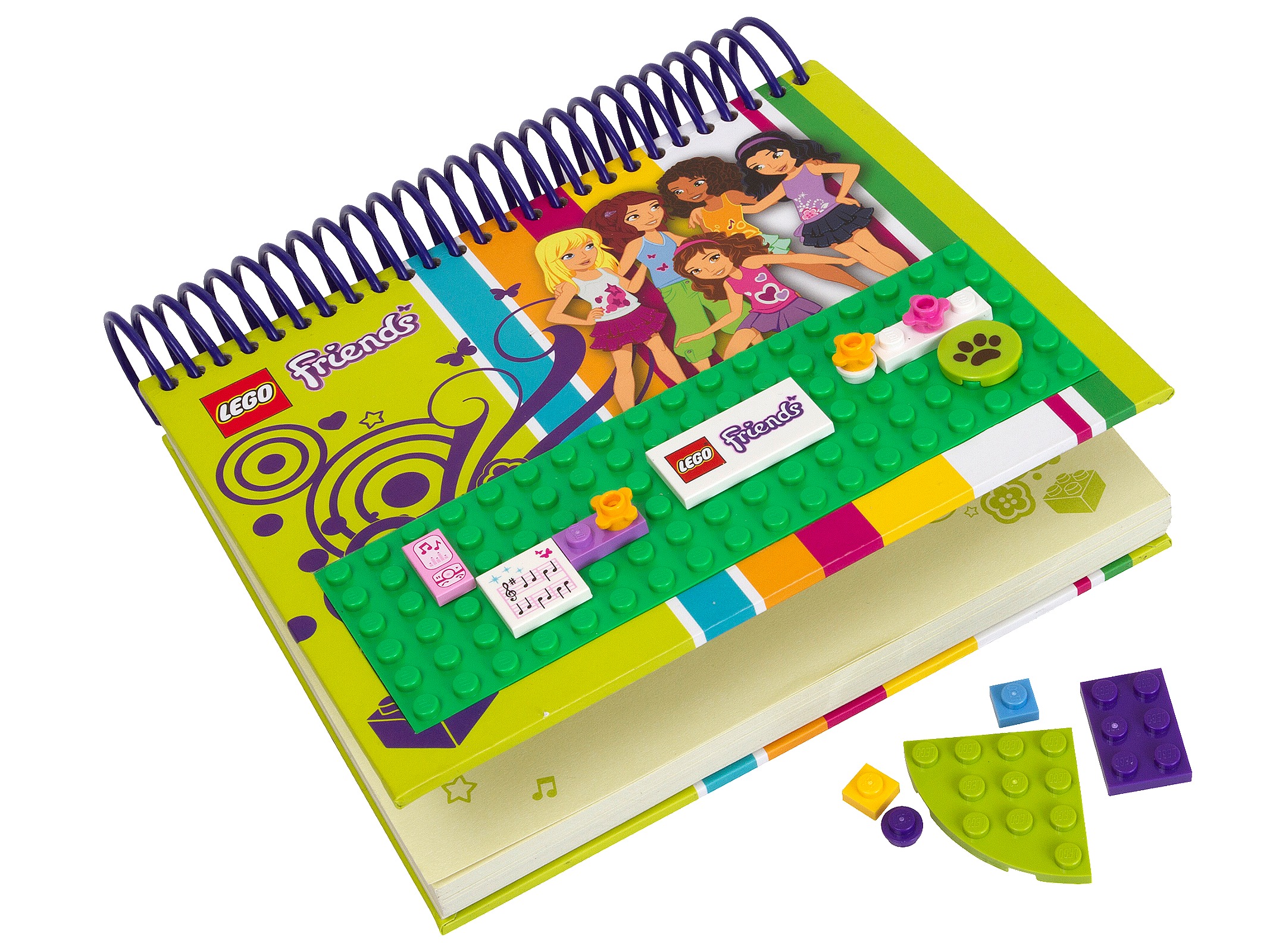 Friends Notebook LEGO Stationery and Office Supplies set (#850595-1, 2014)