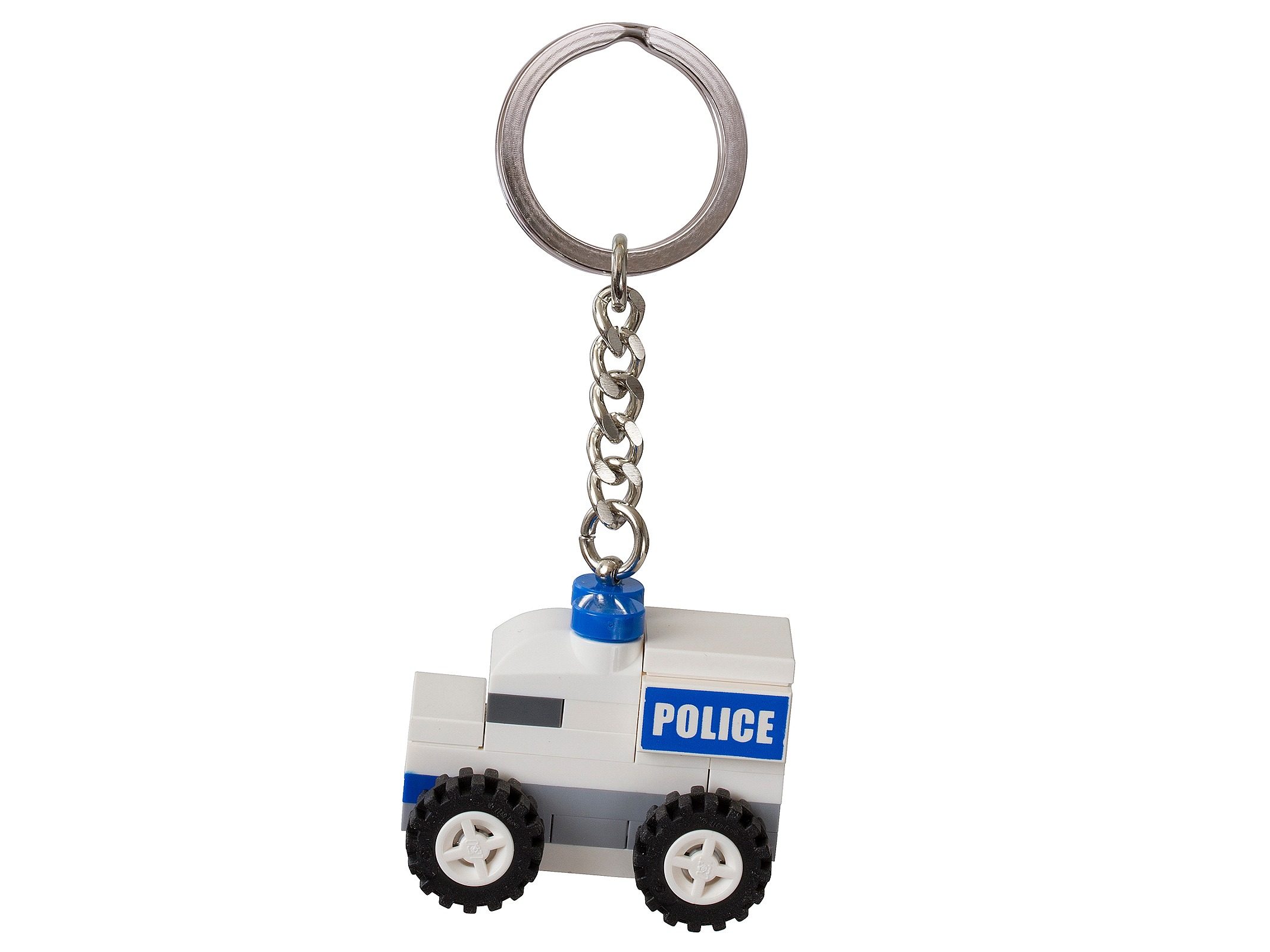 Police Car Bag Charm LEGO Key Chain set (#850953-1, 2014)