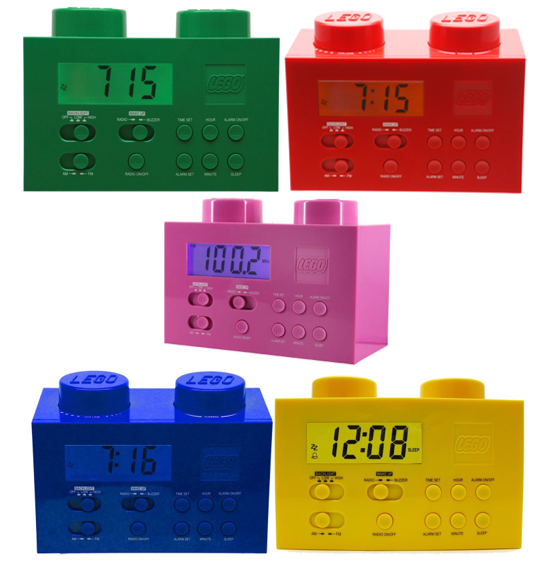 Alarm Clock Radio LEGO Houseware set (#851244008808-1, 2009)