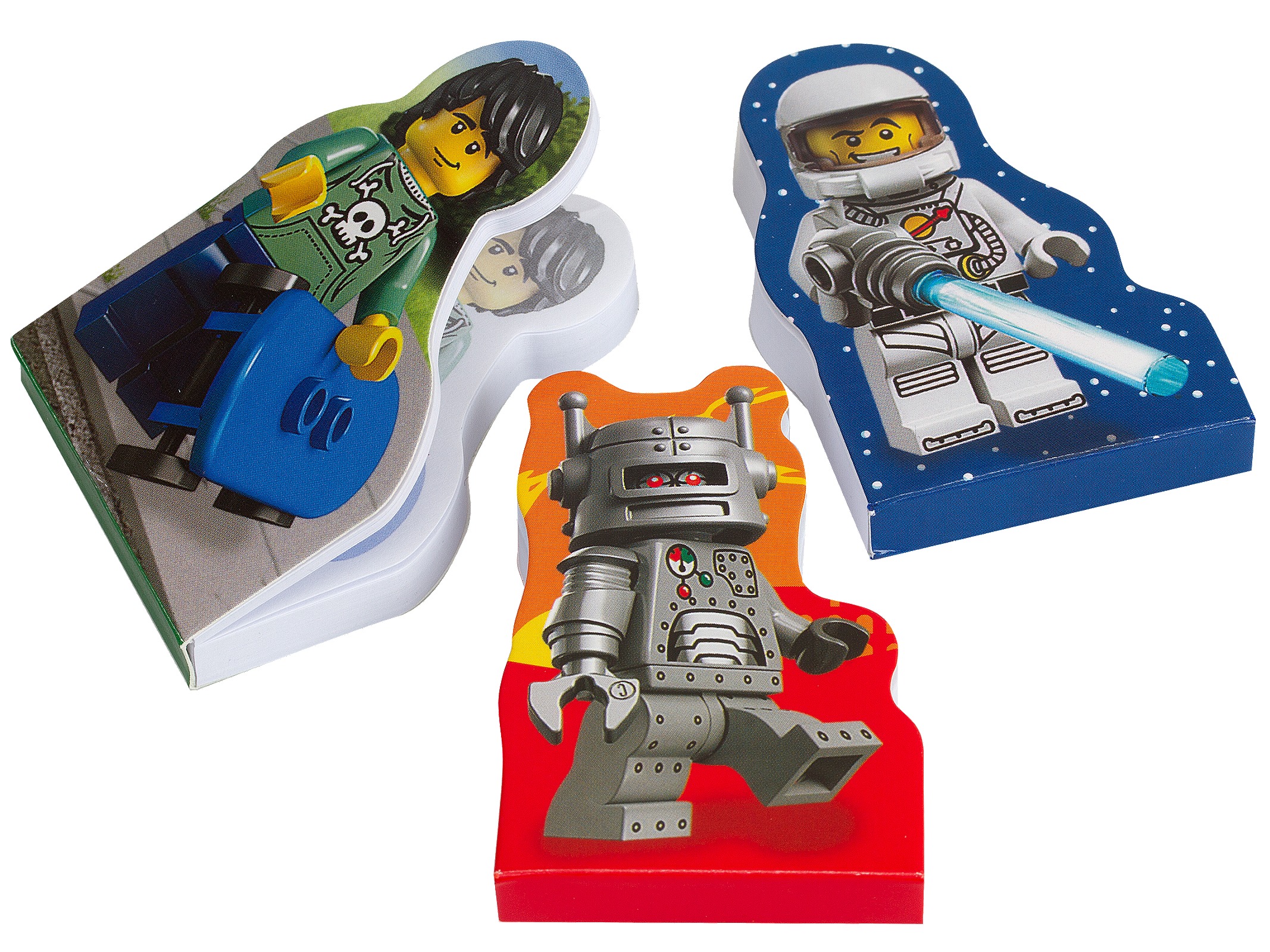 Minifigure Notebooks LEGO Stationery and Office Supplies set (#851320-1, 2014)