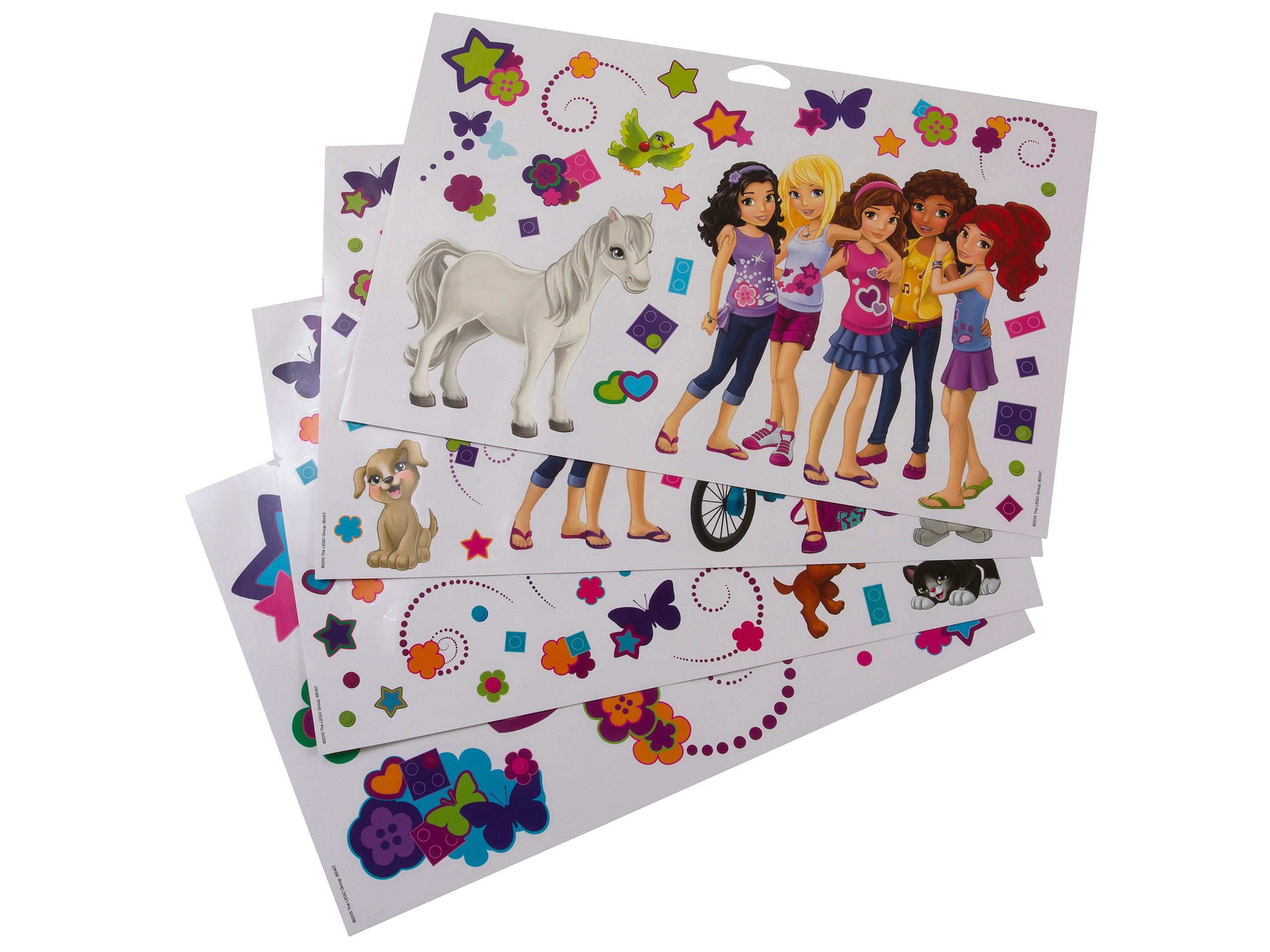 Friends Wall Stickers LEGO Gear set (#851417-1, 2015)