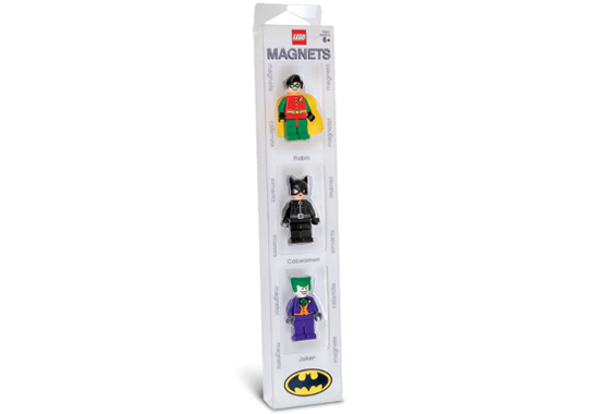 DC Comics Minifigure Magnet Set LEGO Magnets set (#851689-1, 2007)
