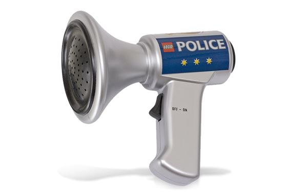 Police Megaphone LEGO Role Play Toys and Costumes set (#851901-1, 2007)