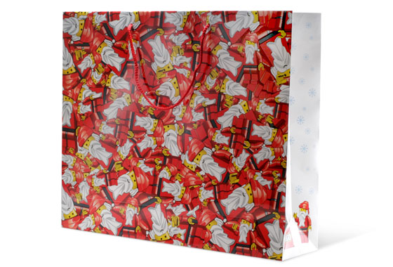 Santa Gift Bag LEGO Seasonal set (#852116-1, 2007)